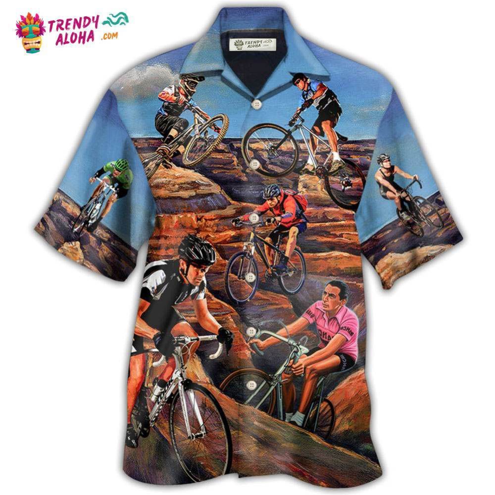Bike Mountain Biking Hawaiian Shirt – Trendy Aloha Bike Mountain Biking Hawaiian Shirt – Trendy Aloha