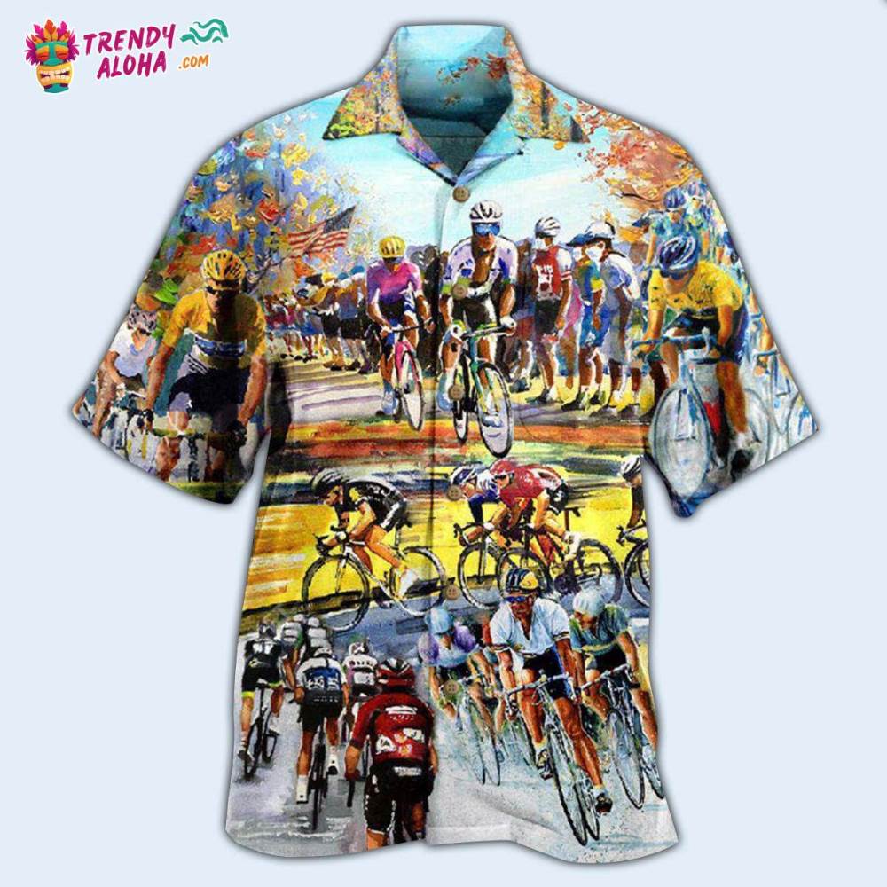 Bike Ride Until The End Of The World Forever Hawaiian Shirt – Trendy Aloha