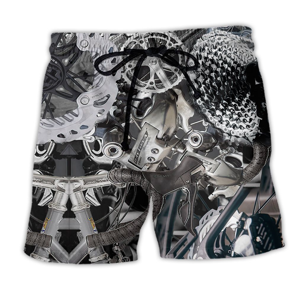 Bike When In Doubt Pedal It Out Bicycle Trendy Aloha Hawaiian Beach Shorts Bike When In Doubt Pedal It Out Bicycle Trendy Aloha Hawaiian Beach Shorts