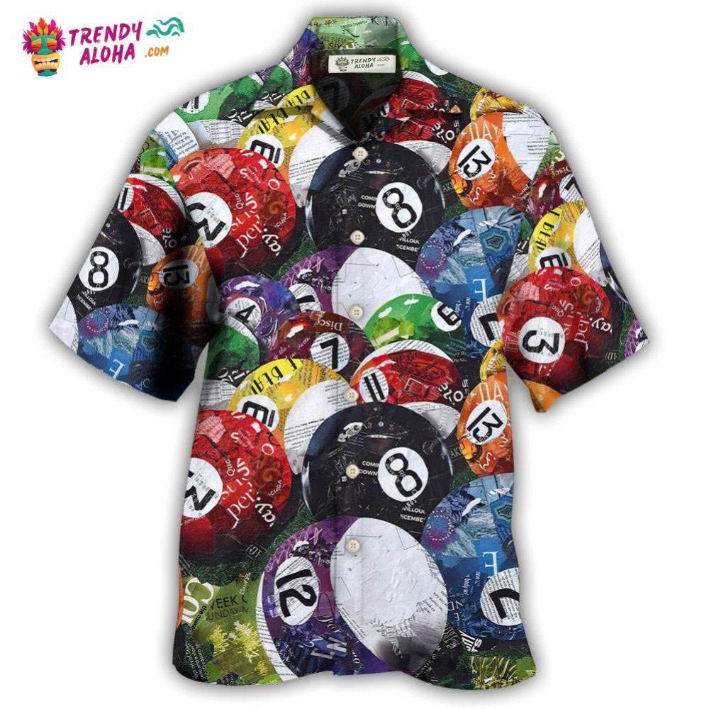 Billiard Balls Playing Pool Hawaiian Shirt – Trendy Aloha Billiard Balls Playing Pool Hawaiian Shirt – Trendy Aloha