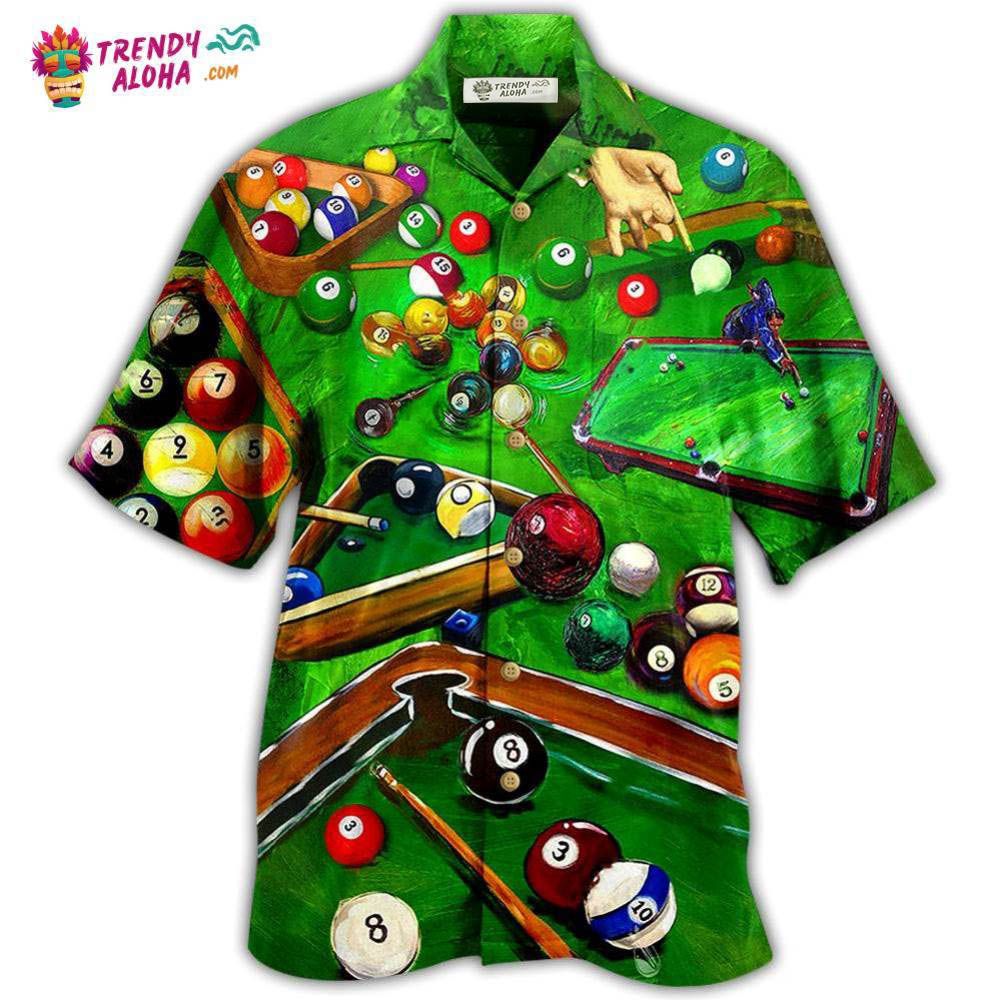 Billiard Enthuse Green Style Hawaiian Shirt – Trendy Aloha Billiard Enthuse Green Style Hawaiian Shirt – Trendy Aloha