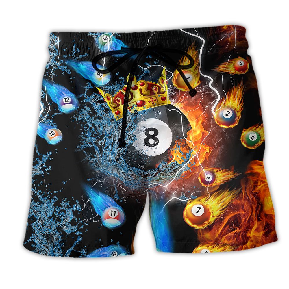 Billiard Firer It’s My Hobby Trendy Aloha Hawaiian Beach Shorts Billiard Firer It’s My Hobby Trendy Aloha Hawaiian Beach Shorts