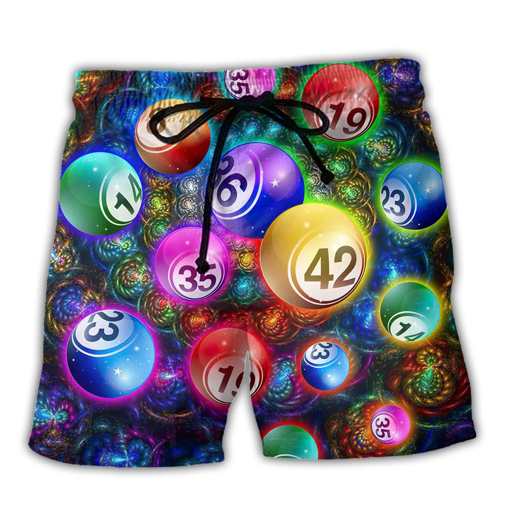 Billiard Funny Neon Colorful Trendy Aloha Hawaiian Beach Shorts Billiard Funny Neon Colorful Trendy Aloha Hawaiian Beach Shorts