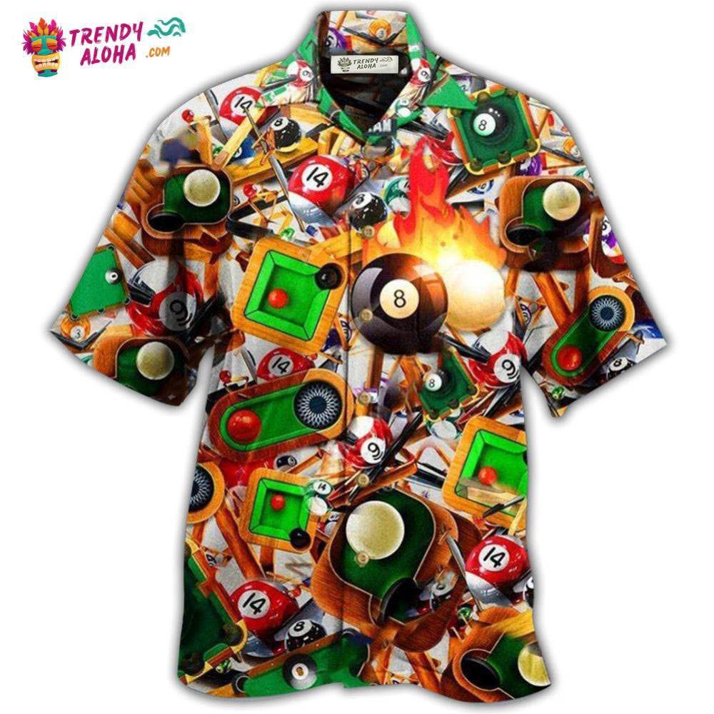 Billiards Hawaiian Clothing Trendy Aloha
