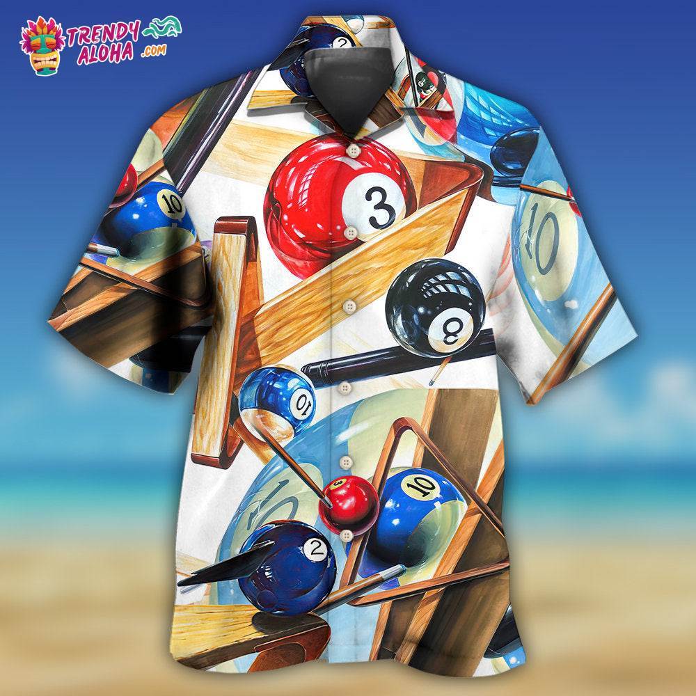 Billiard Pool Playing Games Hawaiian Shirt – Trendy Aloha