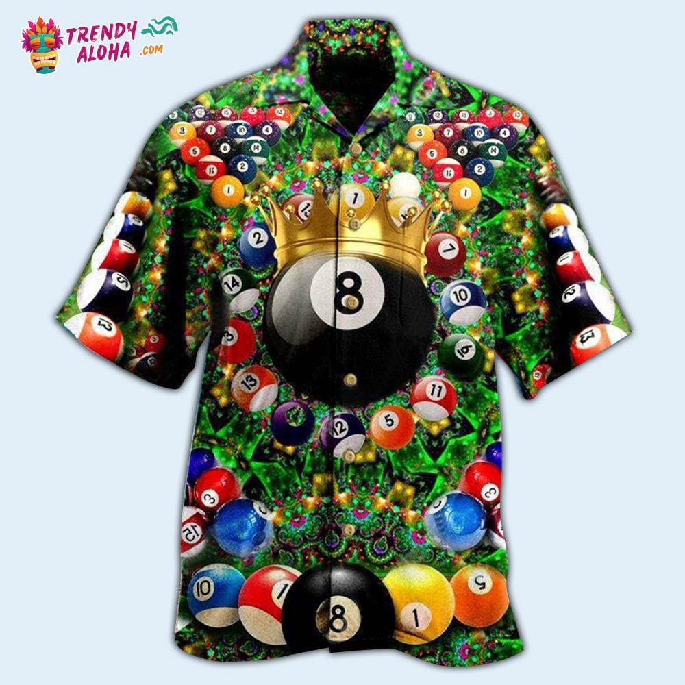 Billiard Warning Pool On Duty Hawaiian Shirt – Trendy Aloha
