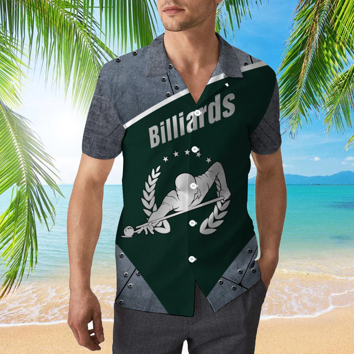 Billiards Lose My Mind Find My Soul Hawaiian Shirt