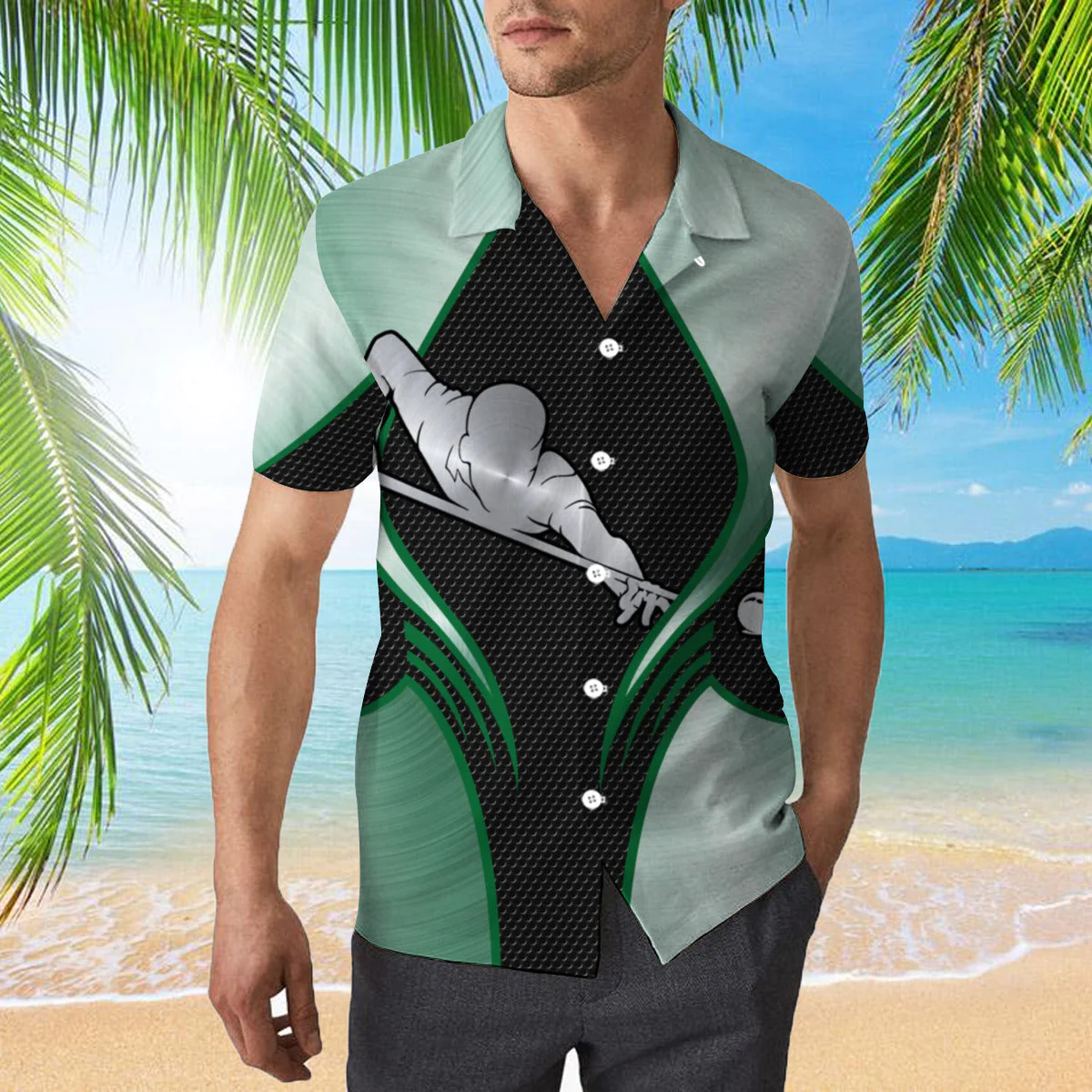 Billiards Trendy Hawaiian Shirt