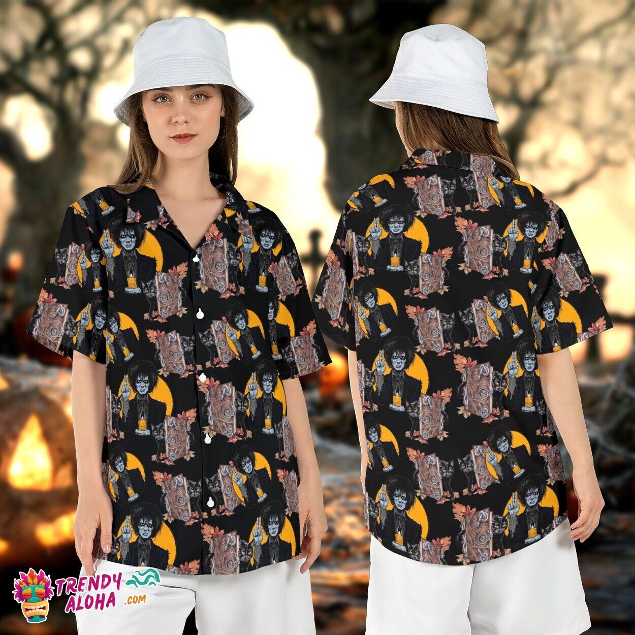 Billy Butcherson Hocus Pocus Halloween Witch Sanderson Aloha Tee