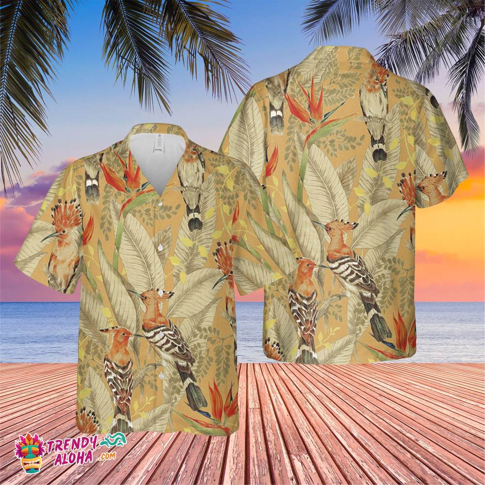 Bird Trending Hawaiian Shirt, Summer Vacation Hawaiian Shirt