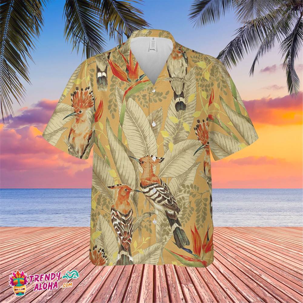 Bird Trending Hawaiian Shirt, Summer Vacation Hawaiian Shirt
