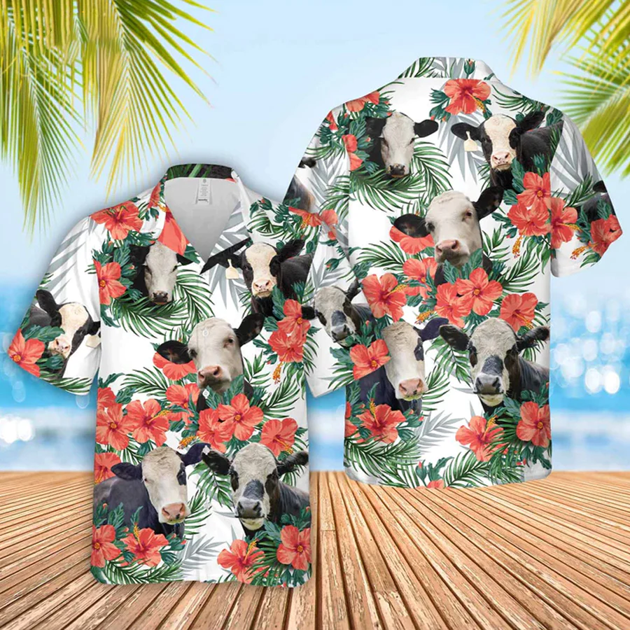Black Baldy Hawaiian Flowers Trendy Hawaiian Shirt, Summer Gift For Men And Women