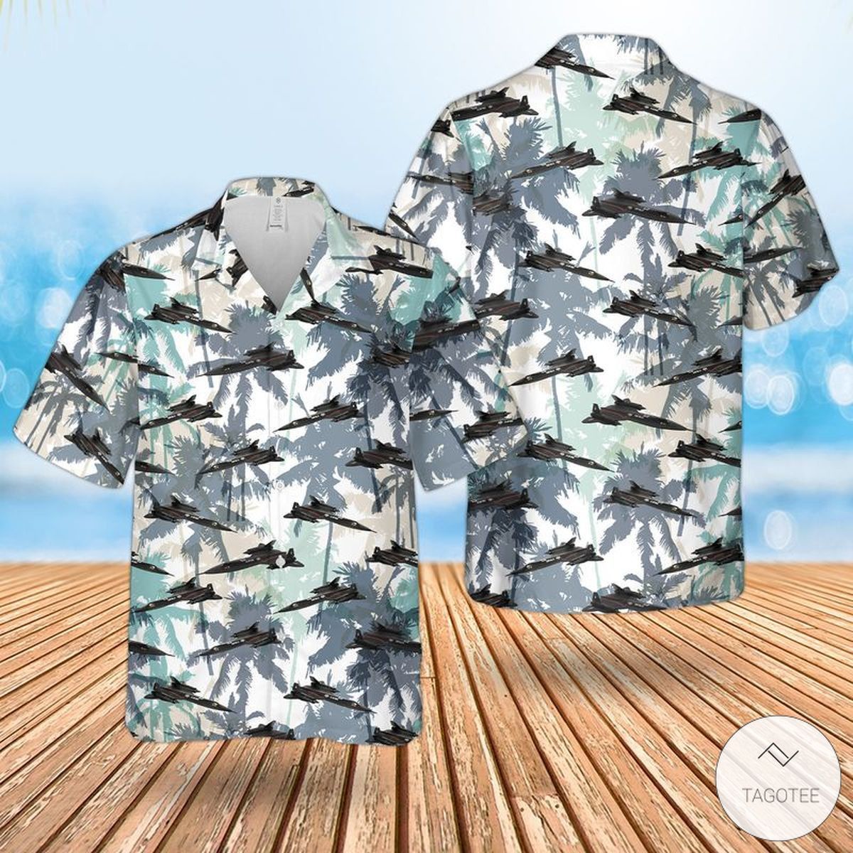 Blackbird Lockheed Hawaiian Shirt Collection Special Air Force Series