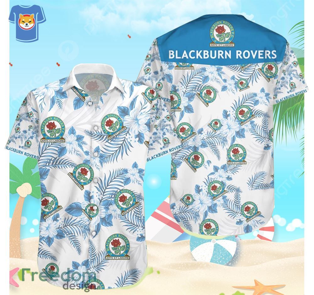 Blackburn Rovers Football Club Beach Shirt Men And Women Gift Hawaiian Shirt