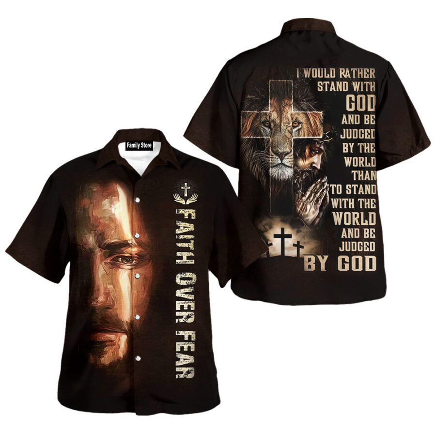 Blessed Horizons: Embracing Jesus’ Love on Sacred Coastline Shorts