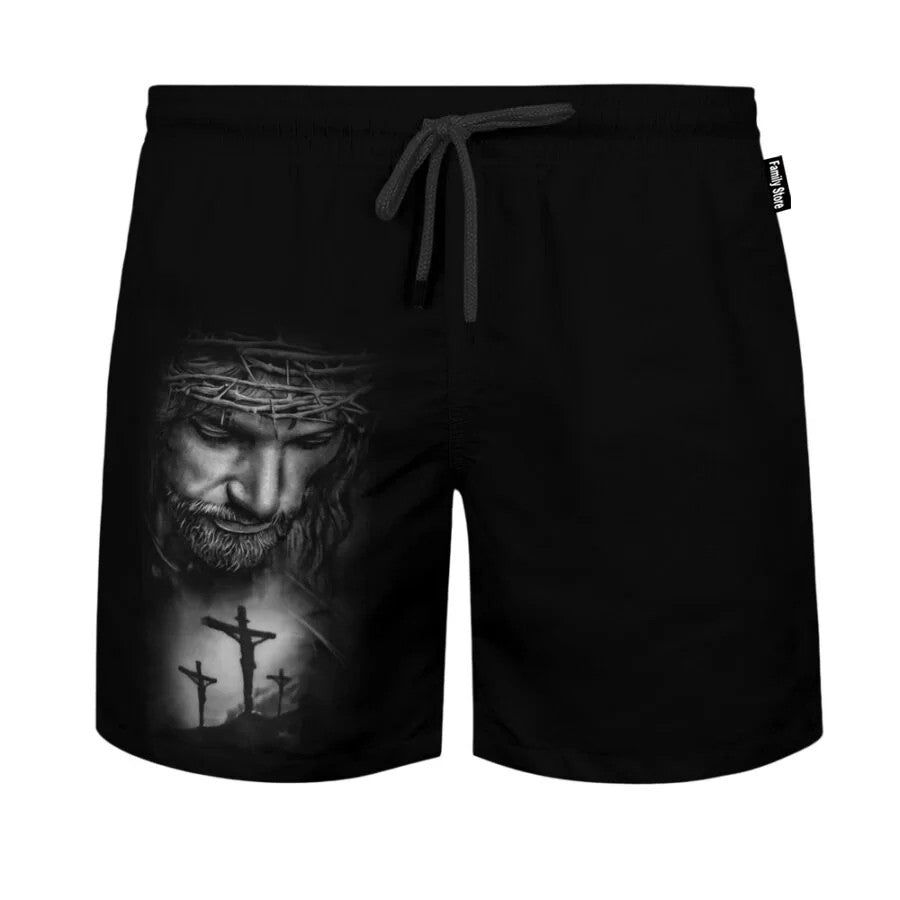 Blessed Seaside Retreat: Embracing Jesus’ Peace in Tropical Shorts Blessed Seaside Retreat: Embracing Jesus’ Peace in Tropical Shorts