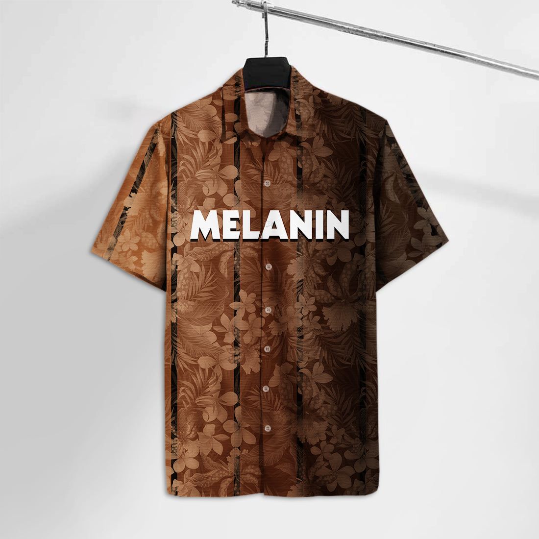Blm Trendy Hawaiian Shirt Black Lives Matter Melanin Floral Hawaii Tshirt Aloha Shirt