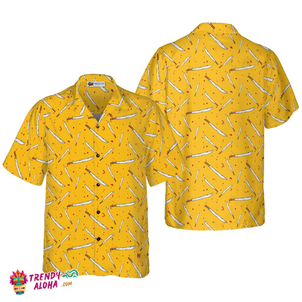 Bloody Halloween Night Hawaiian Shirt