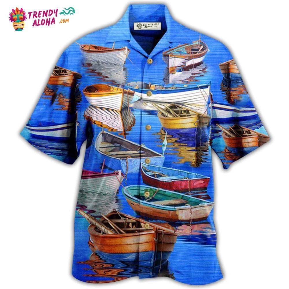 Boat Life Is Better On The Boat Blue Hawaiian Shirt – Trendy Aloha Boat Life Is Better On The Boat Blue Hawaiian Shirt – Trendy Aloha