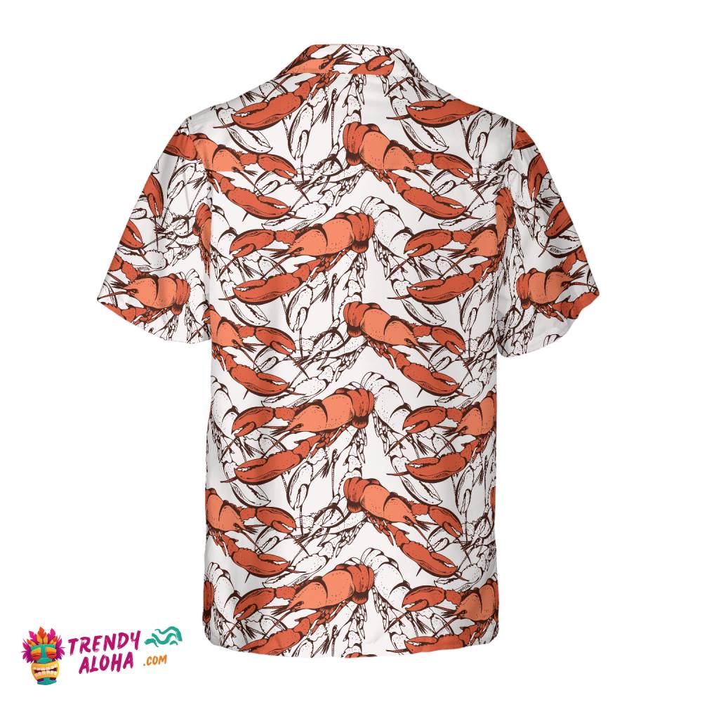 Boiled Red Lobster Seafood Hawaiian Shirt