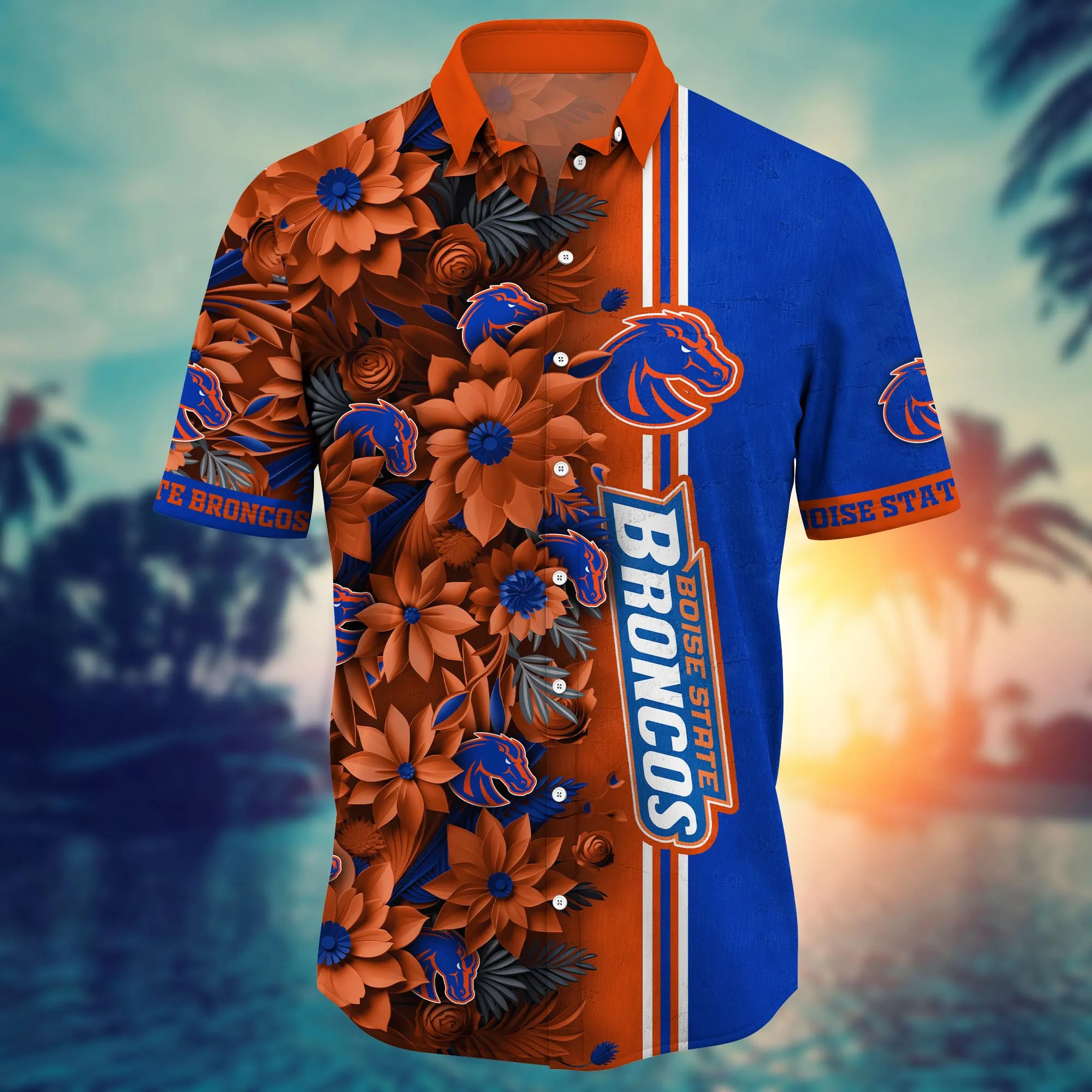 Boise State Broncos NCAA Hawaiian Shirt Custom Ceiling Fans Aloha Shirt