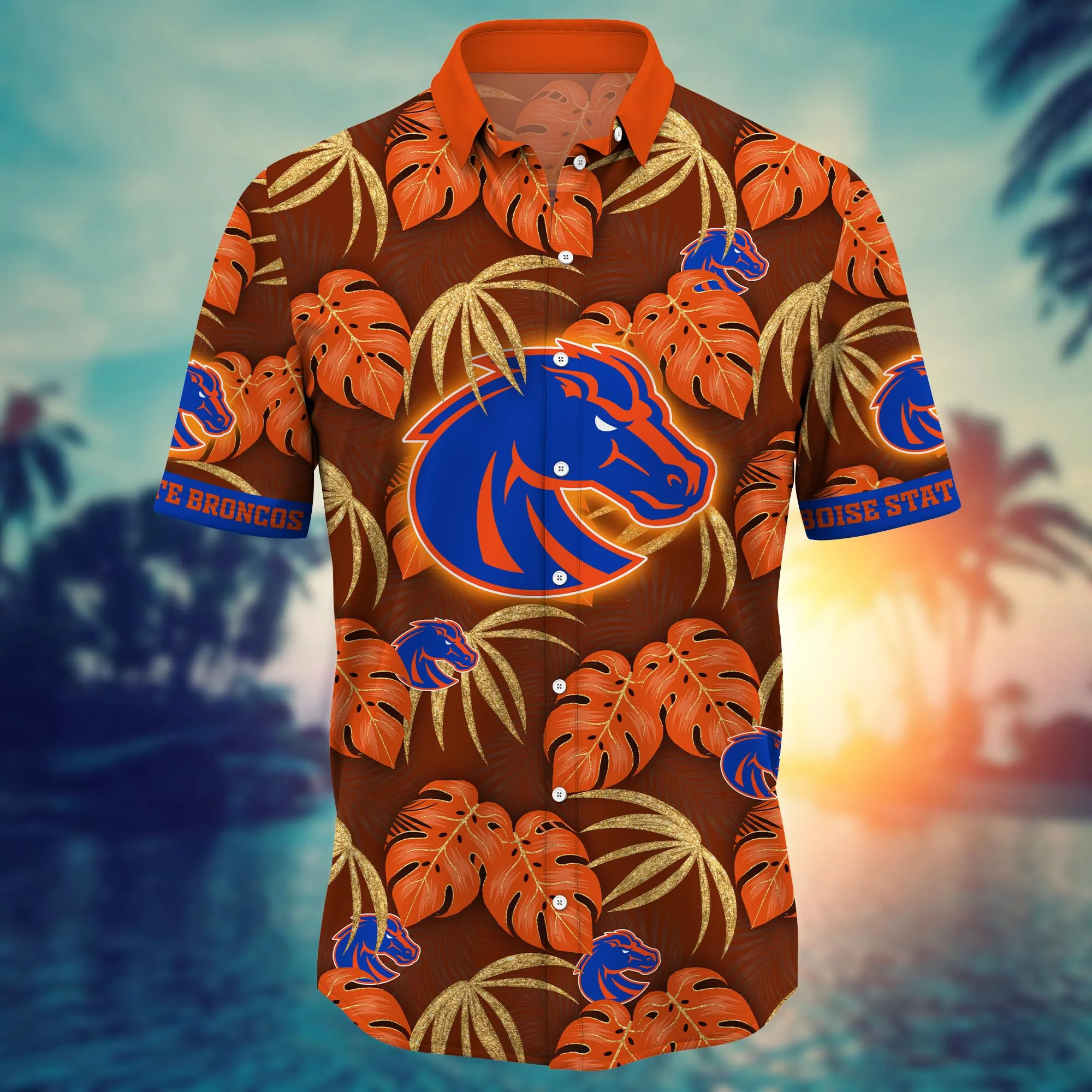 Boise State Broncos NCAA Hawaiian Shirt Respite Aloha Shirt