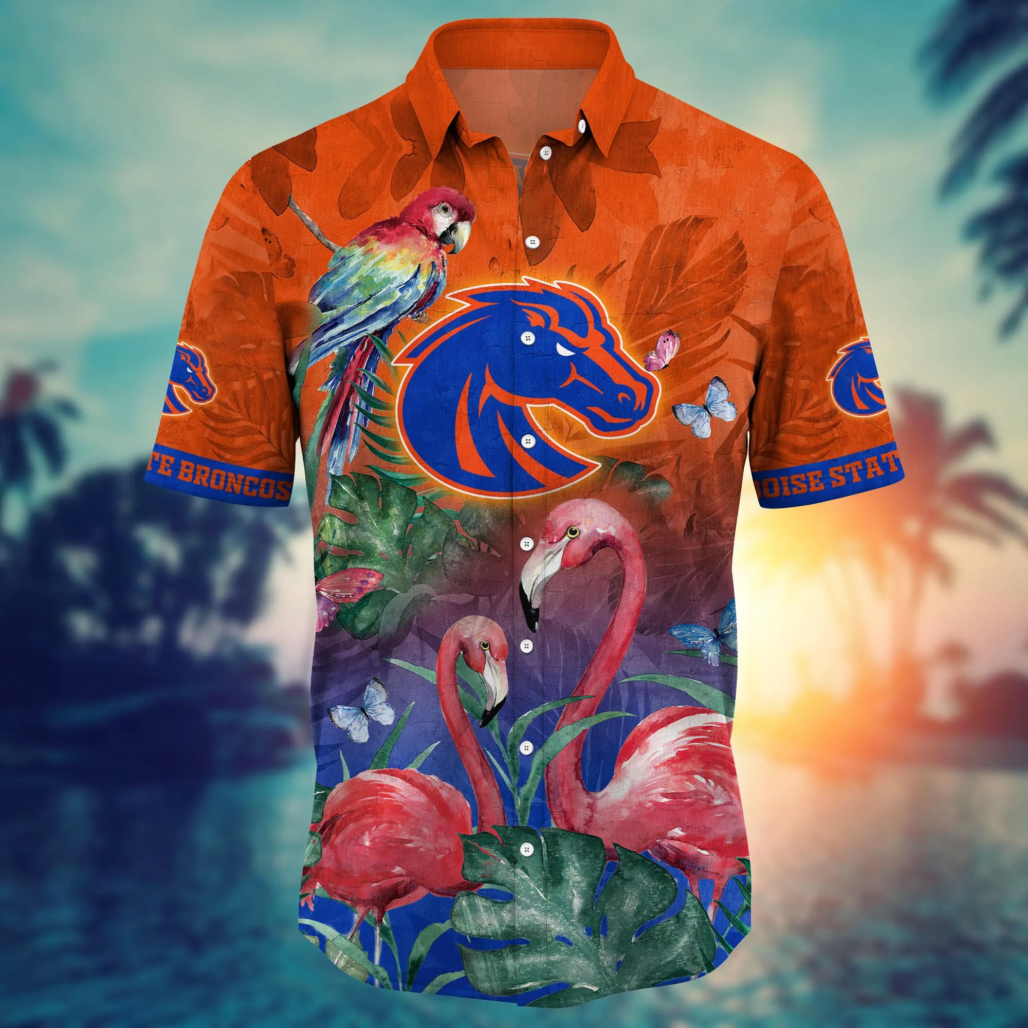Boise State Broncos NCAA Hawaiian Shirt Warmth Aloha Shirt