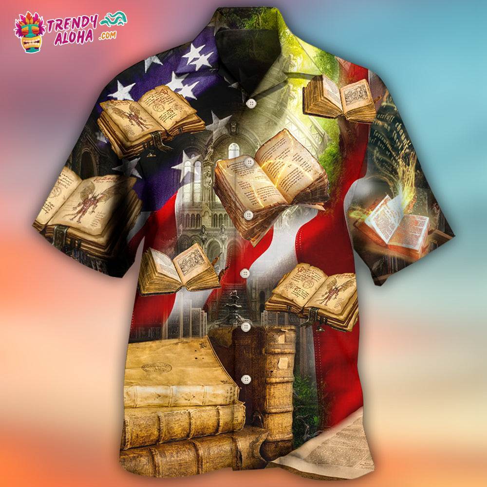 Book Independence Day Magic Hawaiian Shirt – Trendy Aloha
