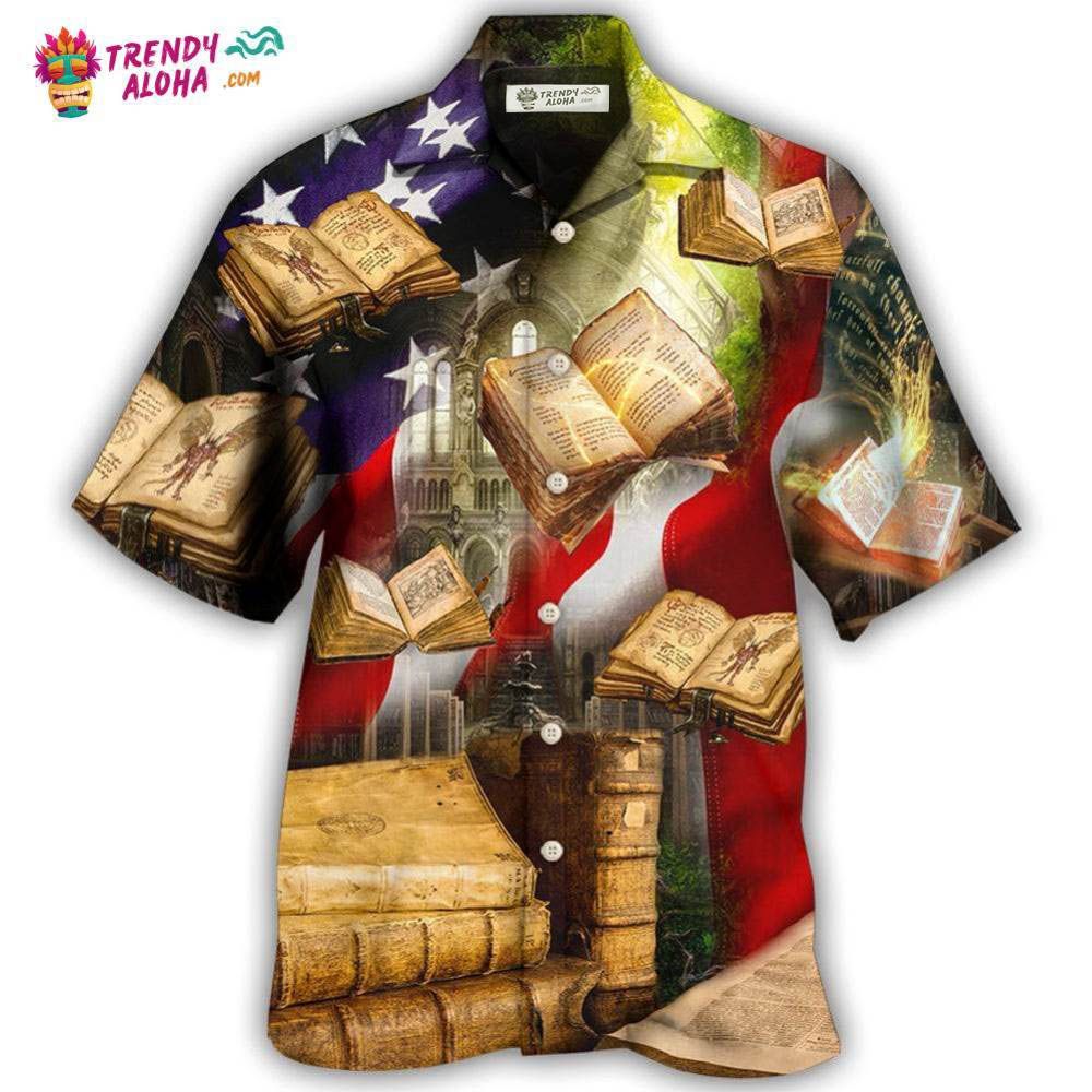 Book Independence Day Magic Hawaiian Shirt – Trendy Aloha Book Independence Day Magic Hawaiian Shirt – Trendy Aloha