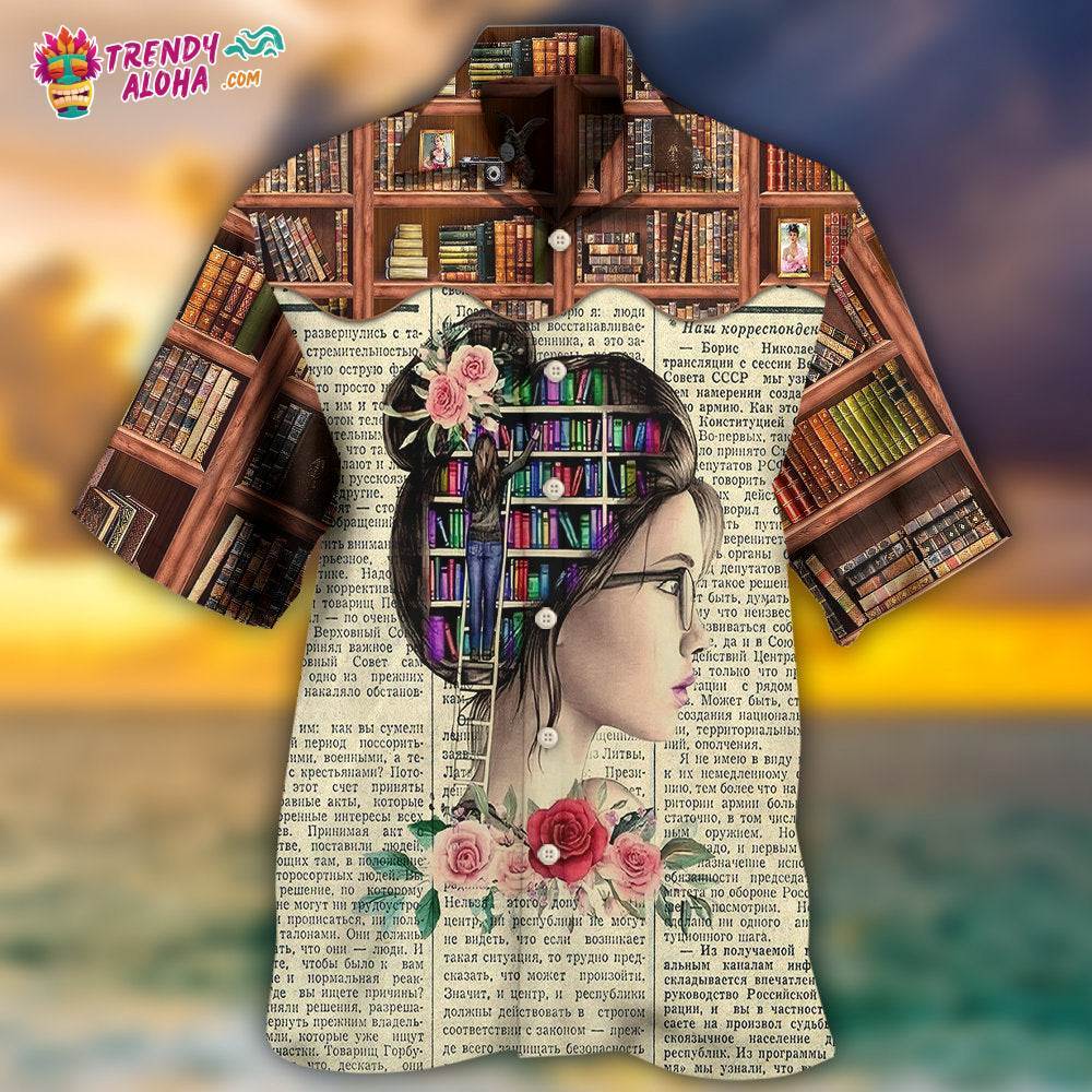 Book Lover And Into The Book Store I Go Hawaiian Shirt – Trendy Aloha