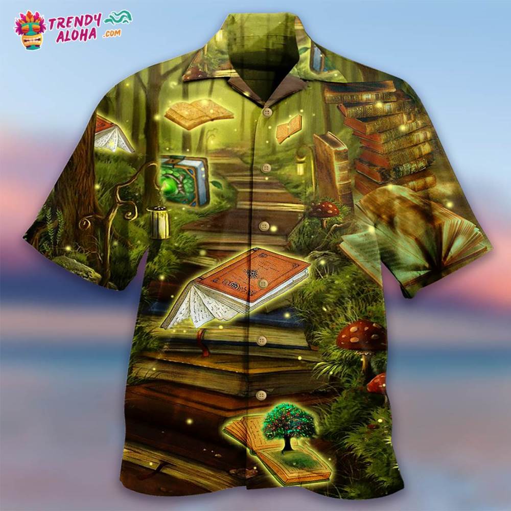 Book Magic Fly Mysterious World Hawaiian Shirt – Trendy Aloha