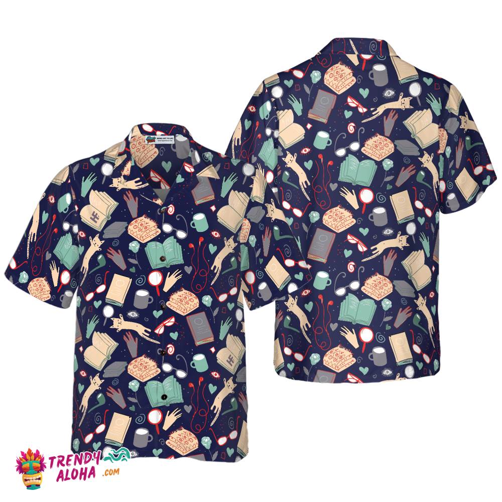 Books For New School Year Teacher Hawaiian Shirt, Teacher Shirt For Men And Women, Best Gift For Teachers