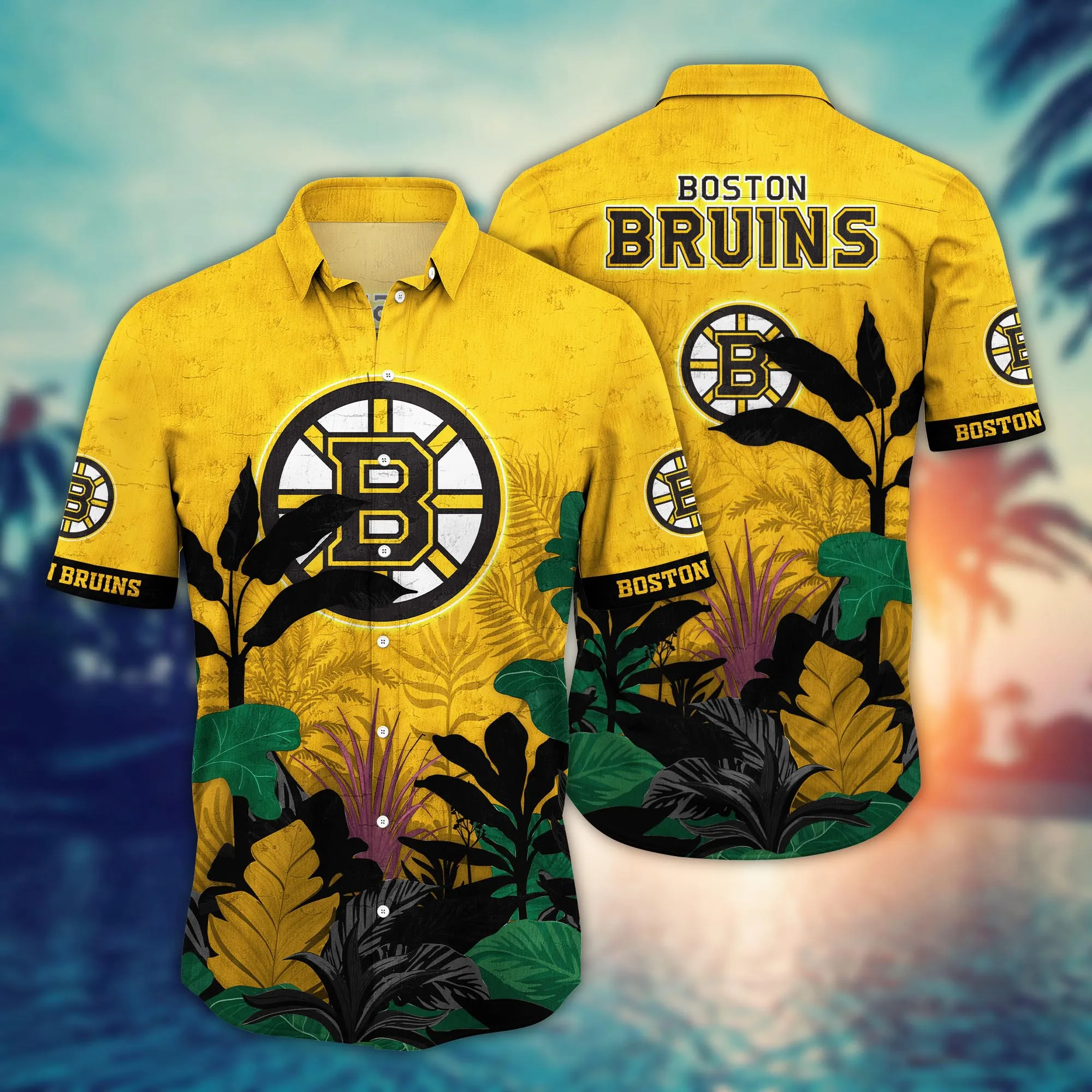 Boston Bruins NHL Hawaiian Shirt Mid-Year Derby Shirts