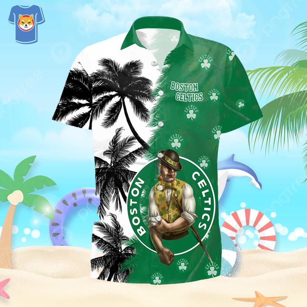 Boston Celtics Beach Summer Hawaiian Shirt For Men Women
