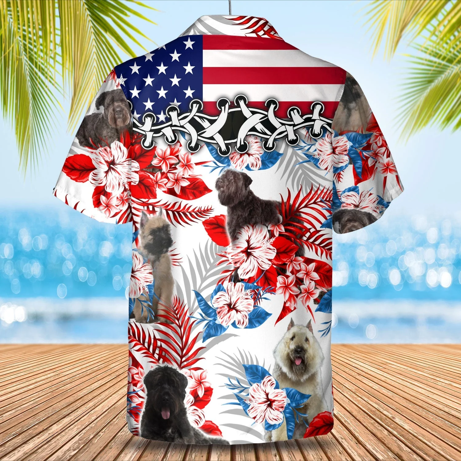 Bouvier Des Flandres Trendy Hawaiian Shirt – Summer Aloha Shirt, Trendy Hawaiian Shirt For Men And Women