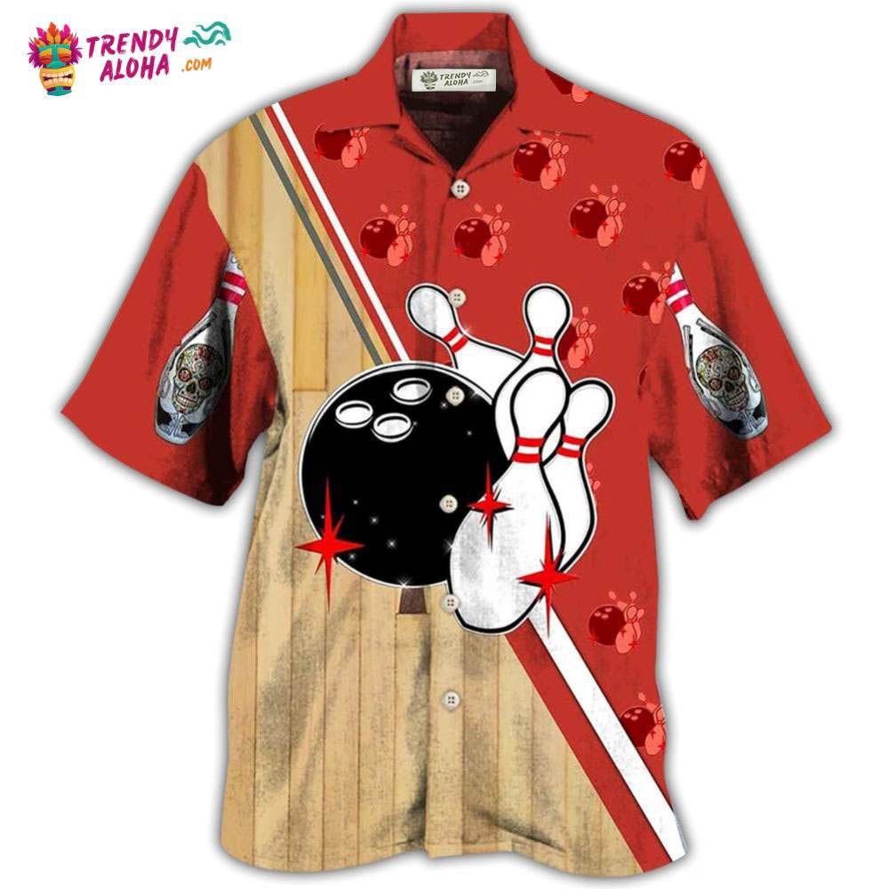 Bowling Awesome Ball Skull Hawaiian Shirt – Trendy Aloha Bowling Awesome Ball Skull Hawaiian Shirt – Trendy Aloha