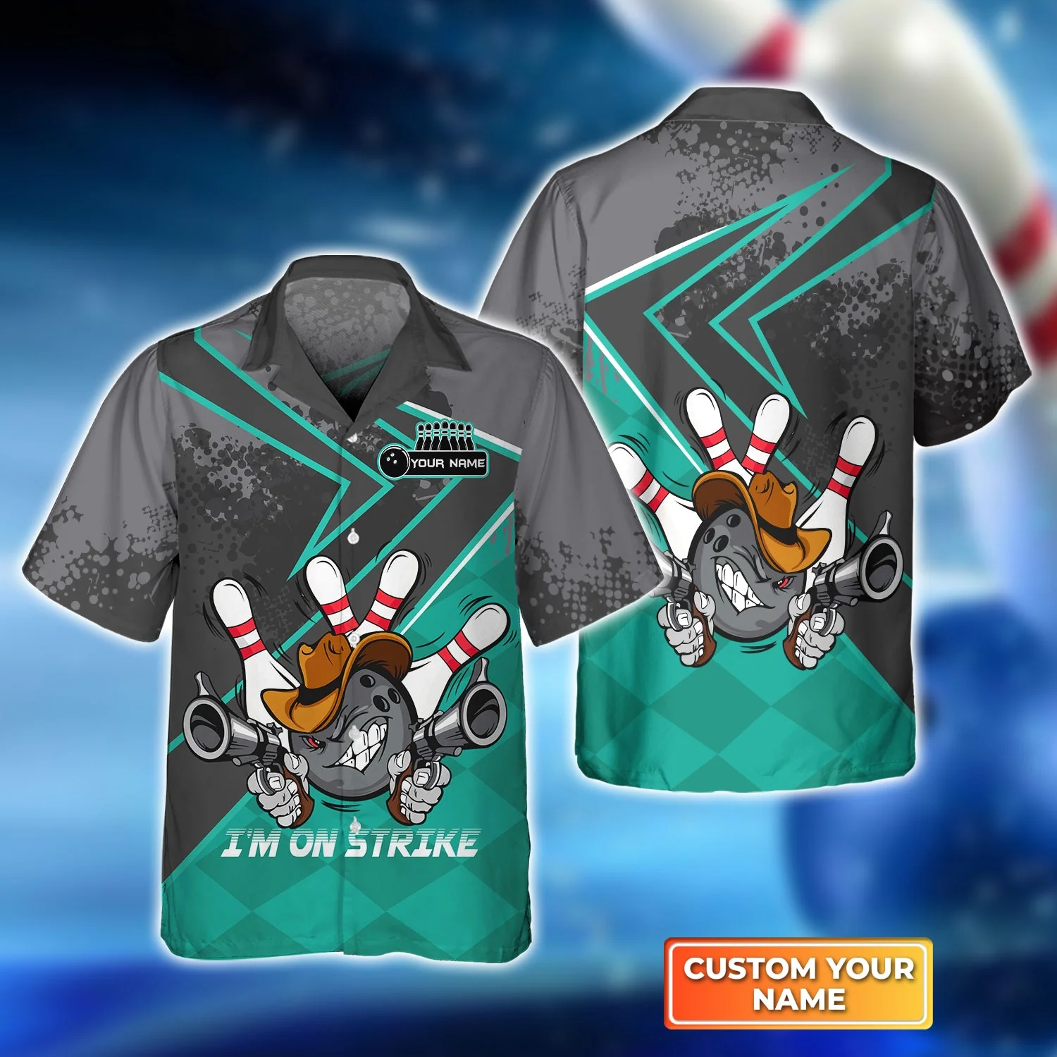 Bowling I’m On Strike Trendy Hawaiian Shirt, Bowling Trendy Hawaiian Shirt For Men, Women, Bowling Team Shirt