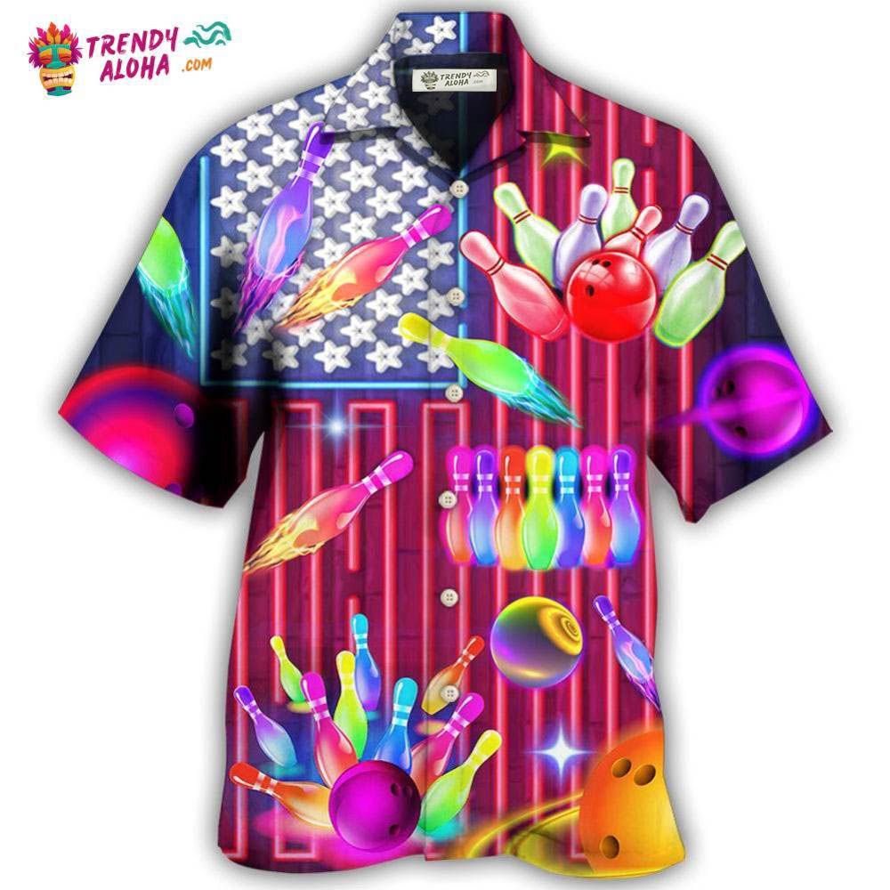 Bowling Independence Day Stunning Hawaiian Shirt – Trendy Aloha Bowling Independence Day Stunning Hawaiian Shirt – Trendy Aloha