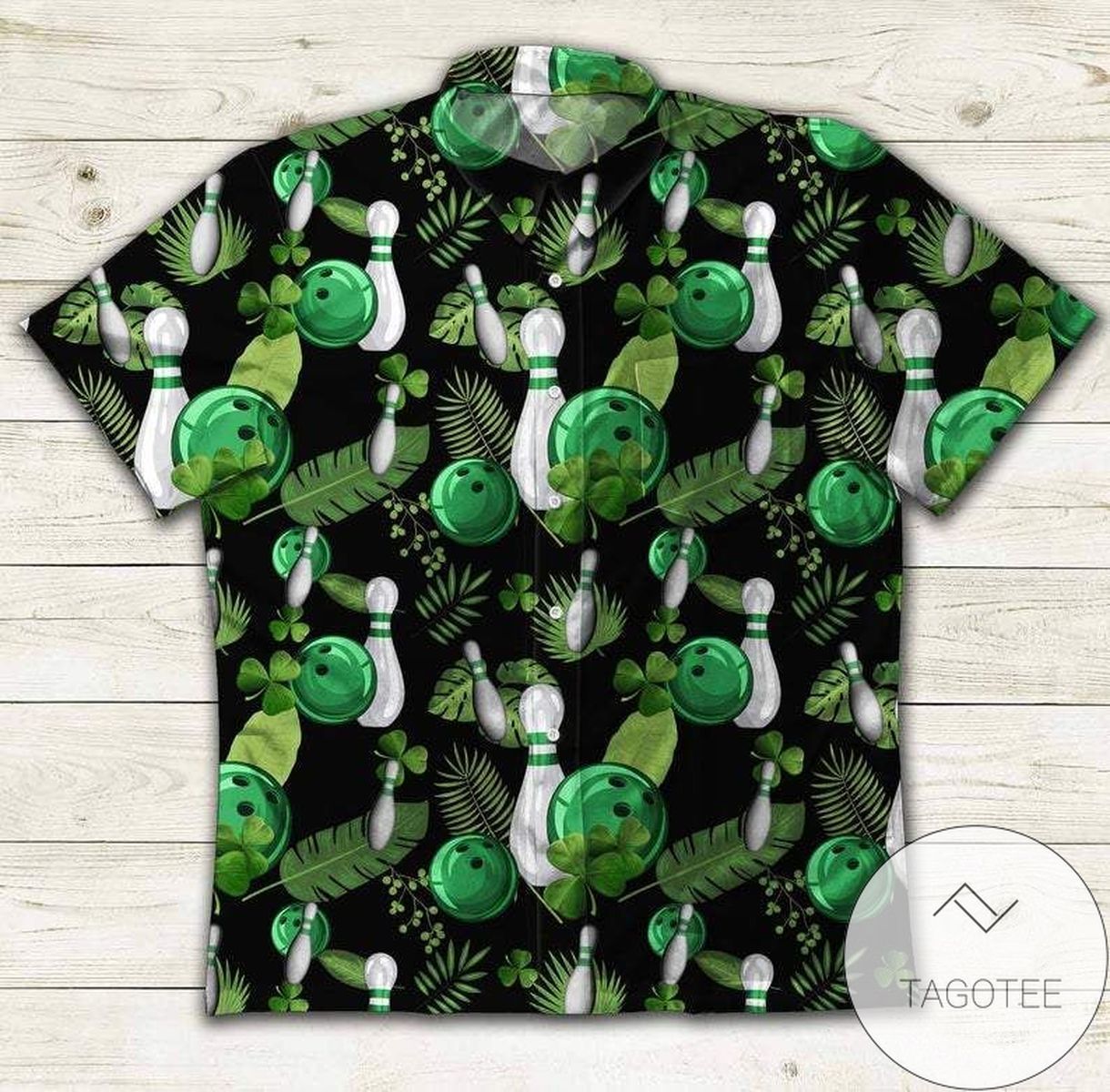Bowling IrisHappy St Patricks Day Hawaiian Shirts