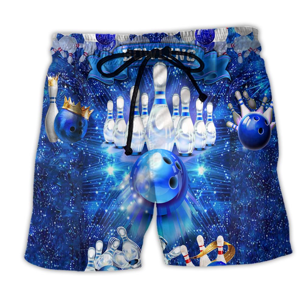 Bowling Is The Best Part Of My Day Trendy Aloha Hawaiian Beach Shorts Bowling Is The Best Part Of My Day Trendy Aloha Hawaiian Beach Shorts
