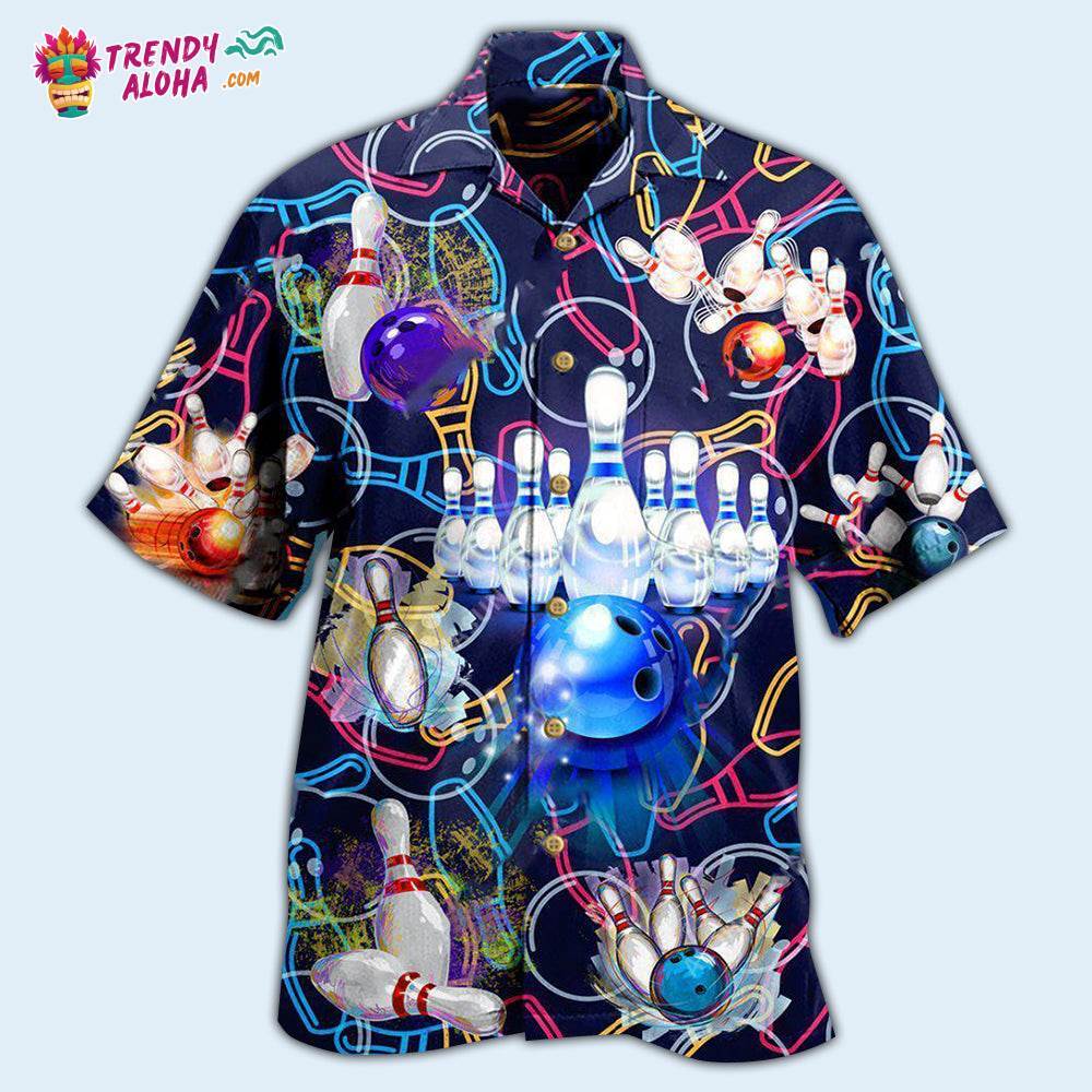 Bowling Let The Good Times Hawaiian Shirt – Trendy Aloha