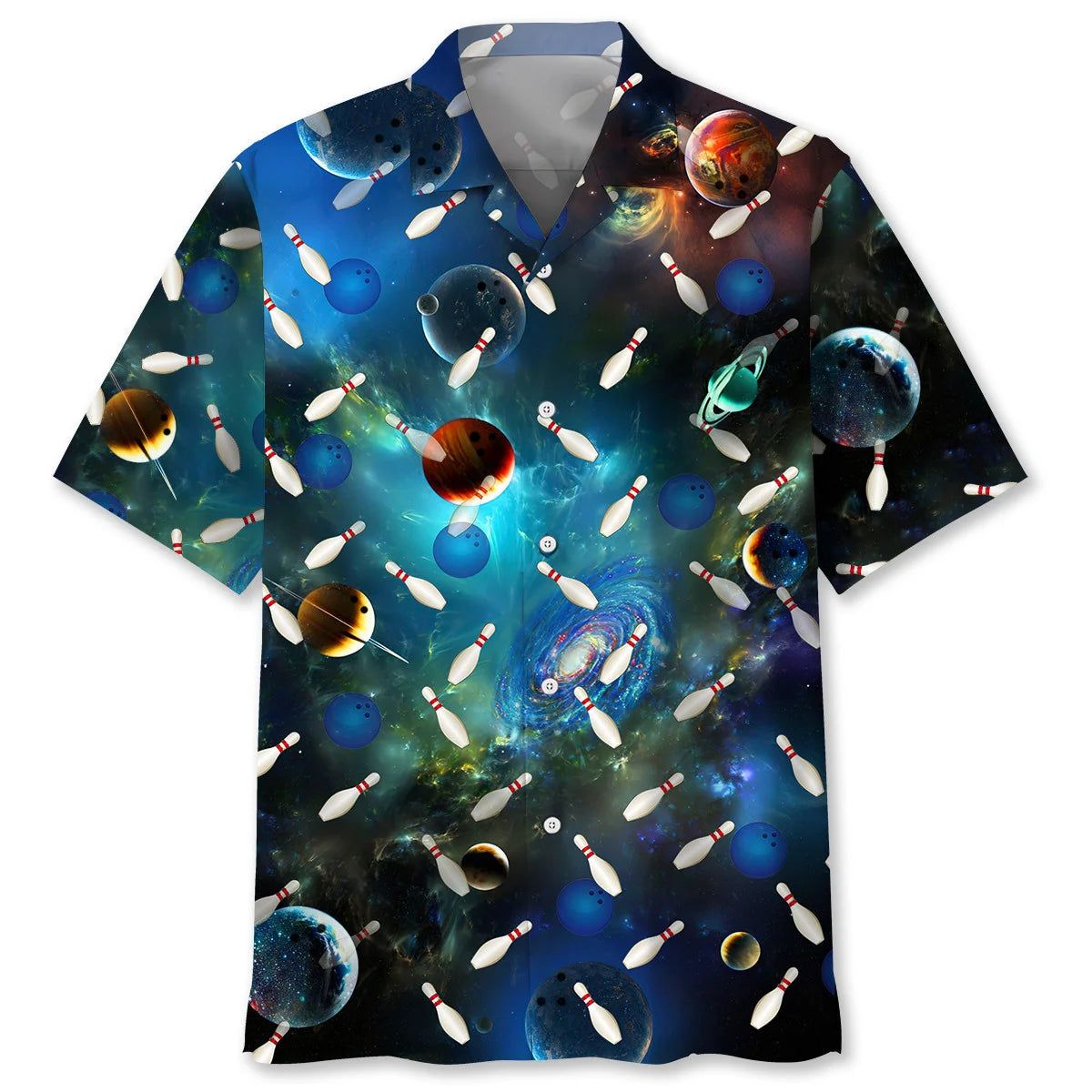 Bowling Space Trendy Hawaiian Shirt