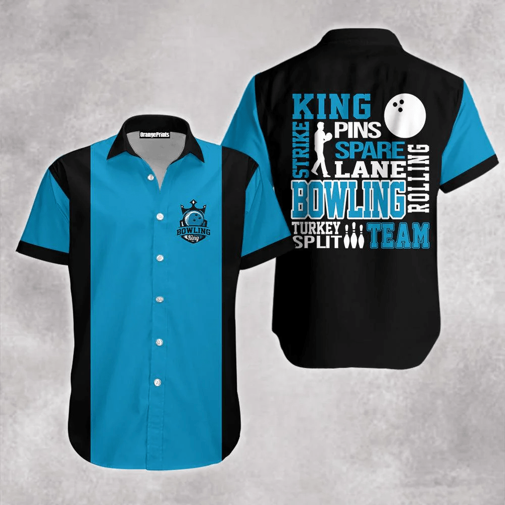 Bowling Strike Bowling Team Trendy Hawaiian Shirt