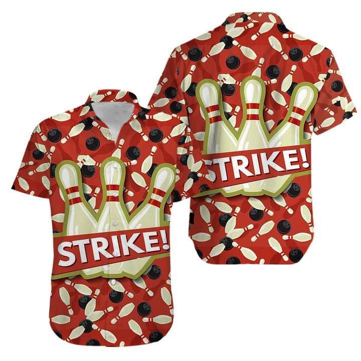 Bowling Strike Trendy Hawaiian Shirt Bowling Strike Trendy Hawaiian Shirt