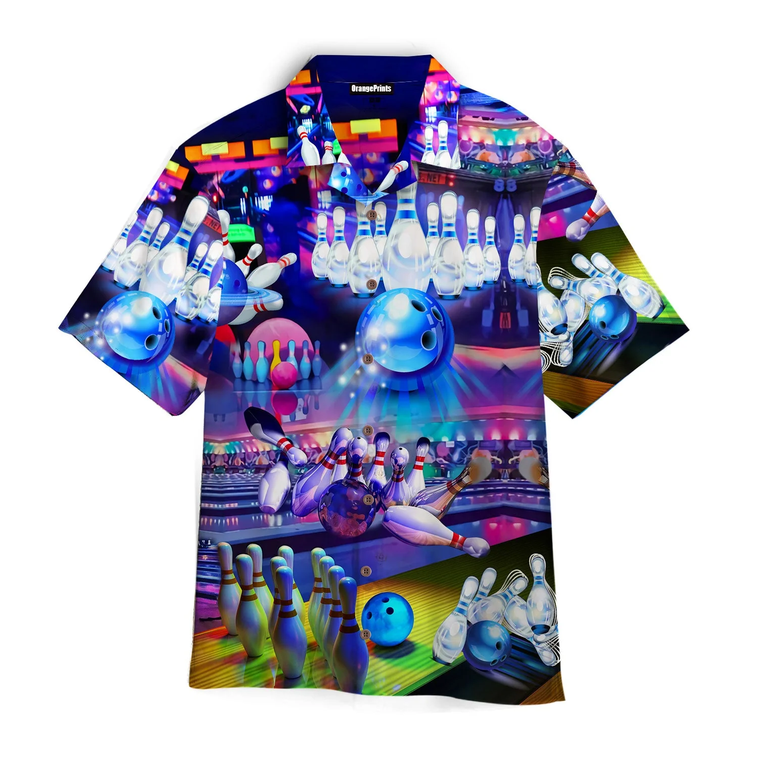 Bowling Takes Balls Sporty Statement In A Hawaiian Shirt