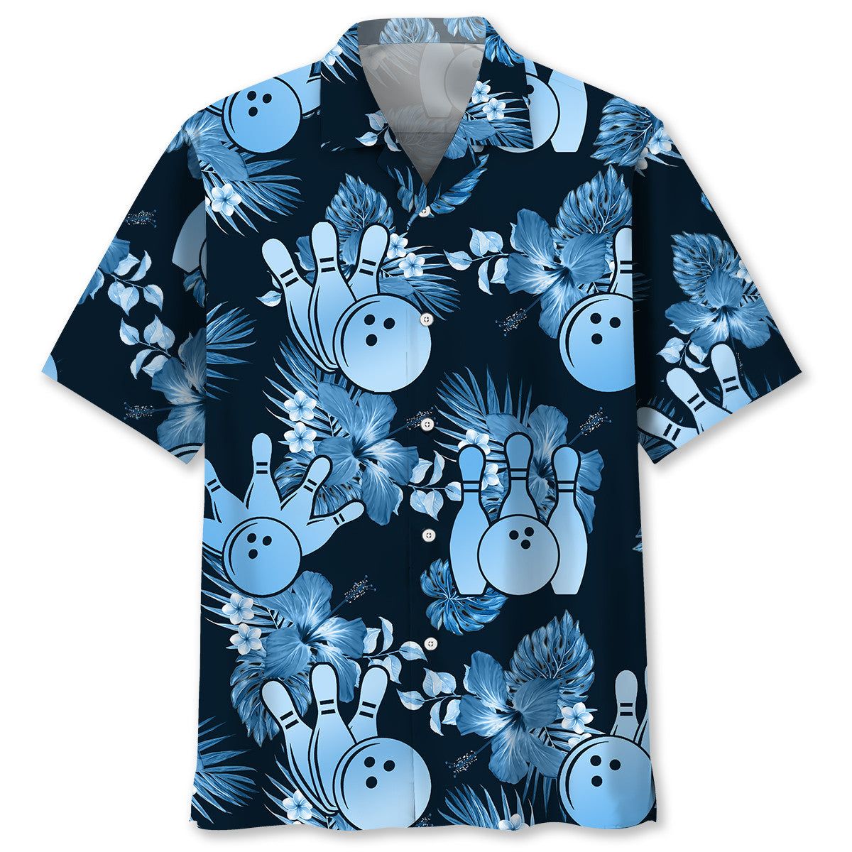 Bowling Tropical Trendy Hawaiian Shirt – Strike a Fashion Statement with this Unique Trendy Hawaiian Shirt