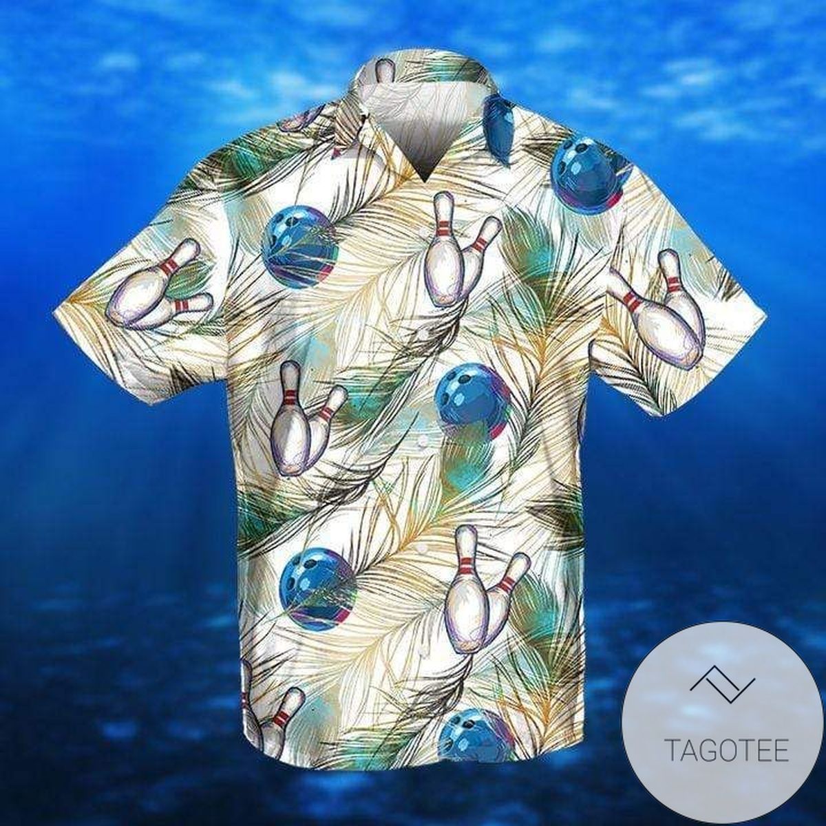 Bowling’s Simplicity Celebrated on Tropical Hawaiian Shirt