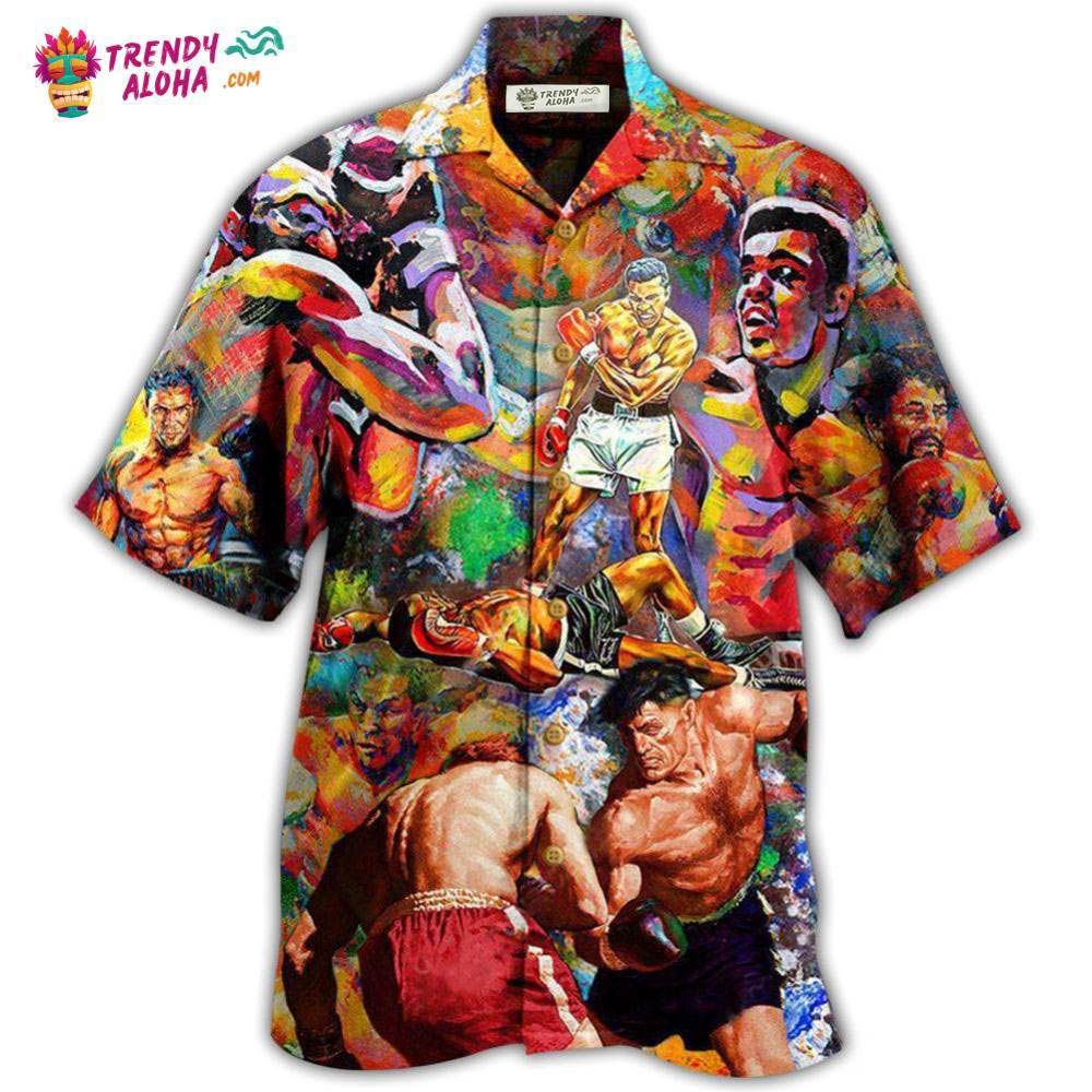Boxing Is My Therapy Mix Color Hawaiian Shirt – Trendy Aloha Boxing Is My Therapy Mix Color Hawaiian Shirt – Trendy Aloha
