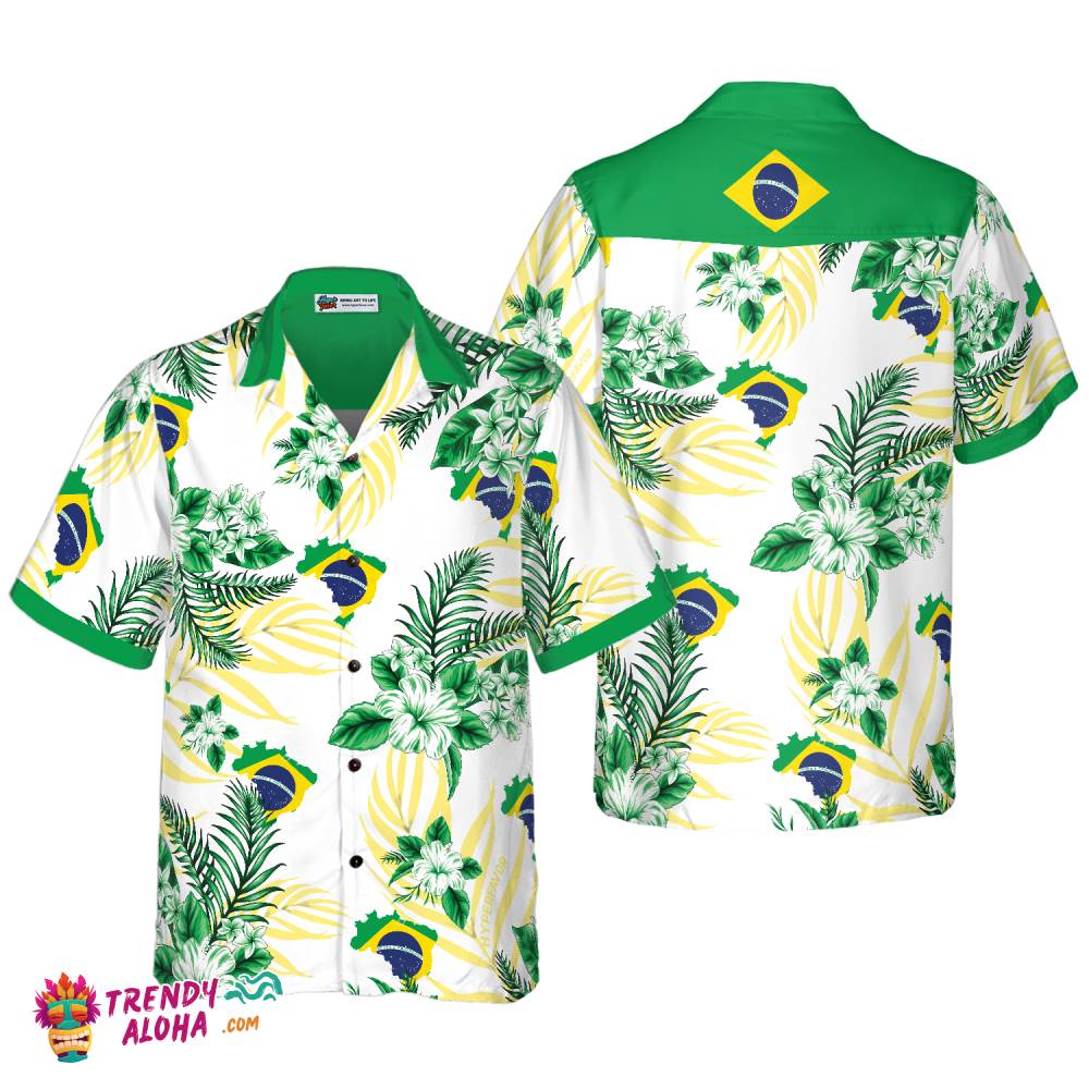 Brazil Proud Hawaiian Shirt