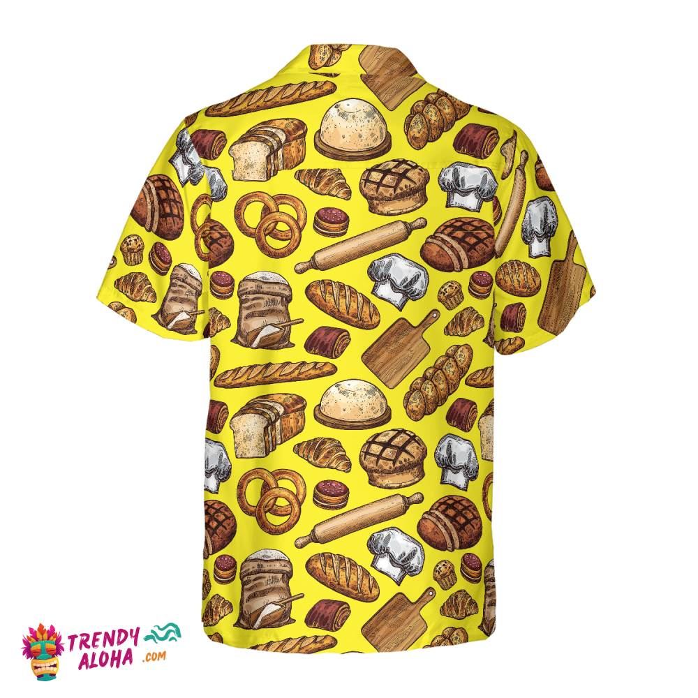 Bread And Pastry Food Hawaiian Shirt
